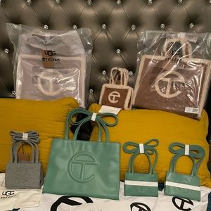 Chestnut Telfar x Ugg Shoppers